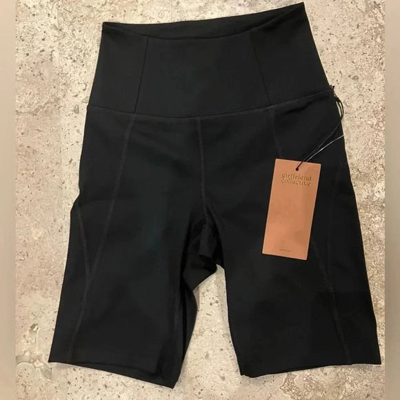 NWT Girlfriend Collective High-Rise Compression Bike Shorts - Picture 4 of 10